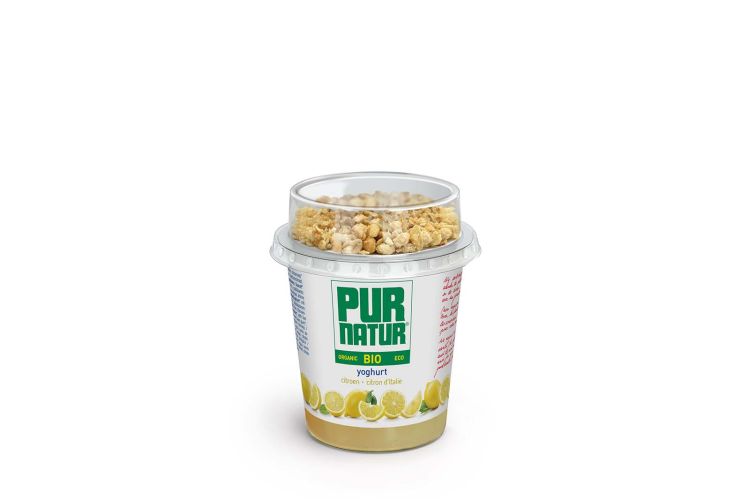 IOGURTE NATURAL DE LIMÃO COM MUESLI 160G